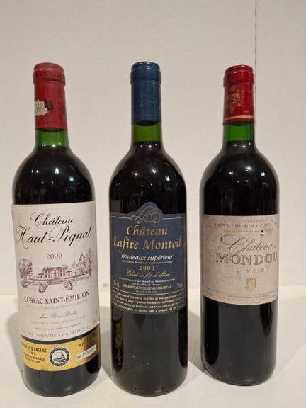 3er-Set: 1 Saint-Émilion Grand Cru 2000 – Château 