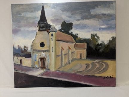 BALTRAN. "La cappella di Saint-Léonard a Croissy-s