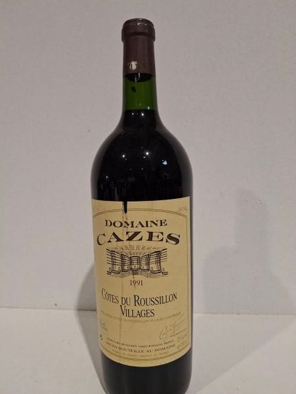 1 botella Magnum (150 cl) de Domaine Cazès 1991 - 