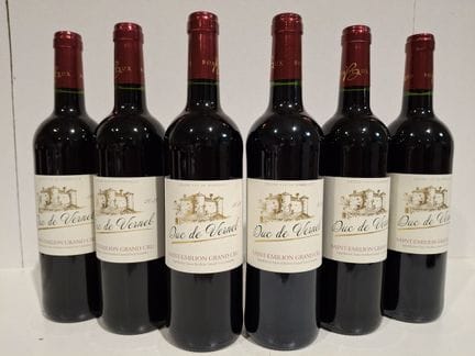 6 Flaschen Duc de Vernel 2020 – Saint-Émilion Gran