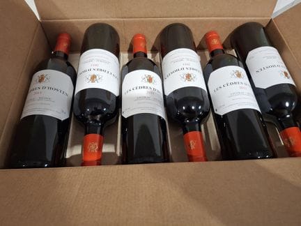 6 Flaschen Listrac Médoc 2011 „Les cèdres d’Hosten
