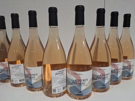 8 Flaschen Côtes du Rhône Rosé 2024 – Le Chemin Fa