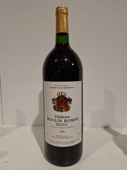1 botella Magnum de Médoc 2002 - Château Moulin Ro