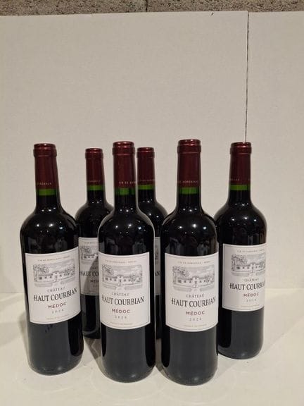 6 Flaschen Médoc Château Haut Courbian 2024