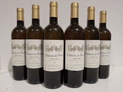 6 botellas de Graves Blanco Château de Portets 199