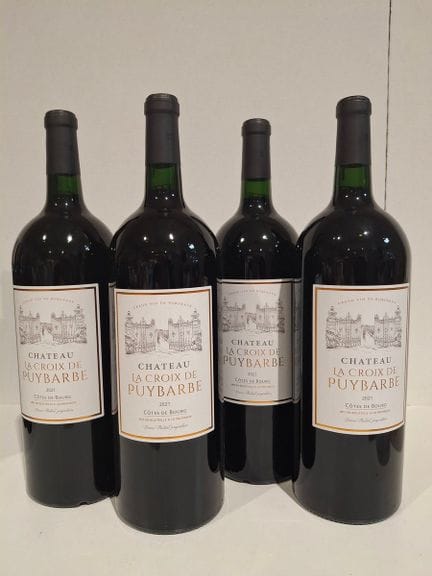 4 Magnumflaschen (150 cl) Côtes de Bourg 2021 – Ch