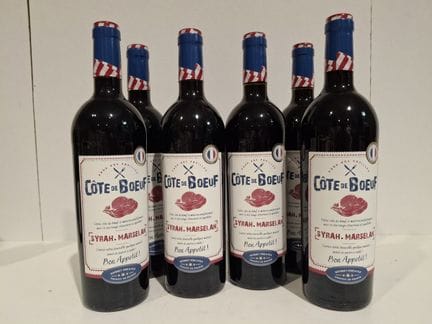 6 Flaschen „Côtes de Boeuf 2025 Syrah Marselam Pay