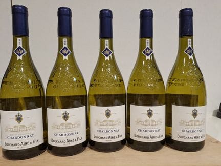 5 Flaschen Burgunder Chardonnay 2025 von Bouchard 