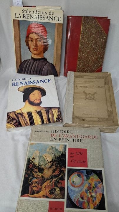 Lot de 5 livres d'art et d'histoire dont "L'art de