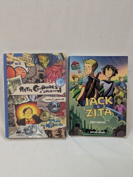 Lote de dos cómics que incluye «JACKZITA» y «Petit
