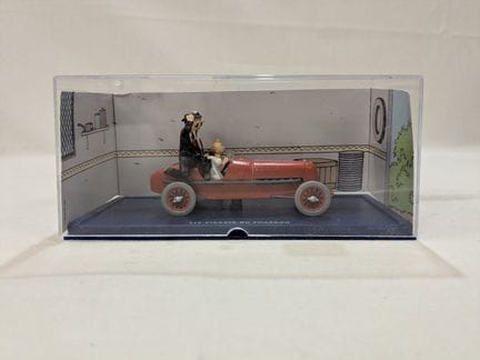 TINTIN – Miniaturfahrzeug aus Kunstharz „Der rote 
