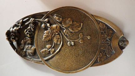 Georges FLAMAND (1866–c. 1931) Small tray or trink