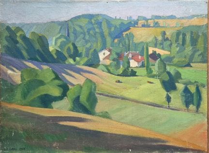 CANU (Ecole française 1ere moitié XXeme
Paysage
Hu