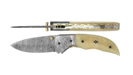 Couteau pliant, fabrication de qualité, lame en da