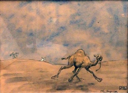 Ary Jean Léon BITTER (1883-1973) Cammello e cammel