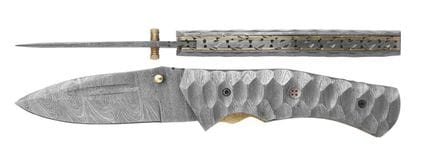 Couteau pliant, fabrication de qualité, lame en da