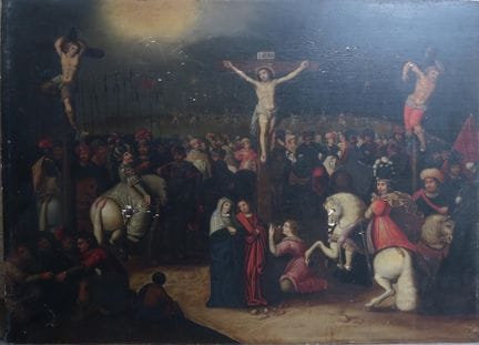 Louis DE CAULLERY（约 1580 年-1621 年）atelier de，《耶稣受难