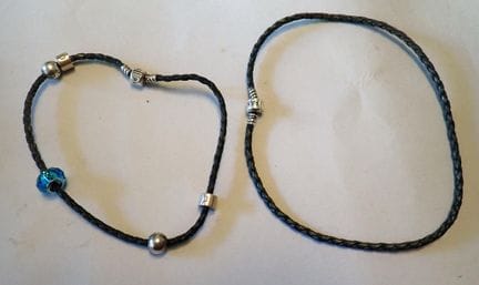 Pandora: due bracciali a doppio giro o collane cor