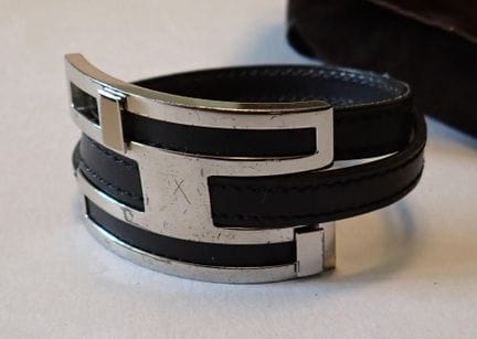 Hermès - Parigi: bracciale "Pous pous" in pelle ne
