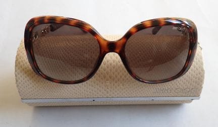 Jimmy Choo : paire de lunettes de soleil , dans le