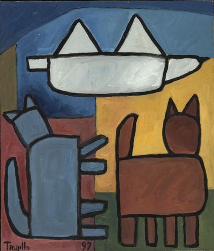 RODRIGO TRUJILLO
Colombia, 1959

[Gatos y paloma],