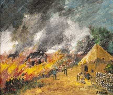 SEGUNDO AGELVIS
Colombia, 1899 - 1988

Incendio en