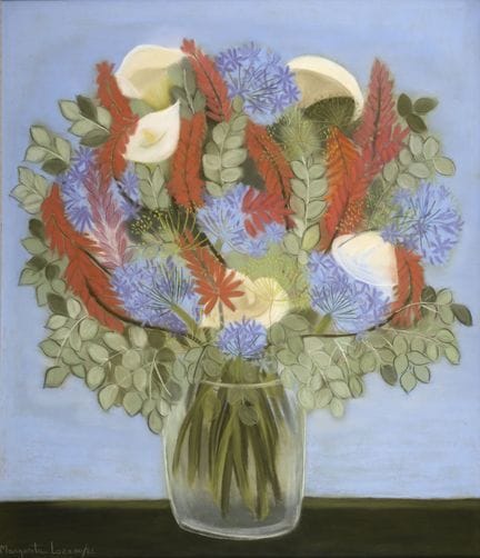 MARGARITA LOZANO
Francia, 1936

Jarrón con flores,