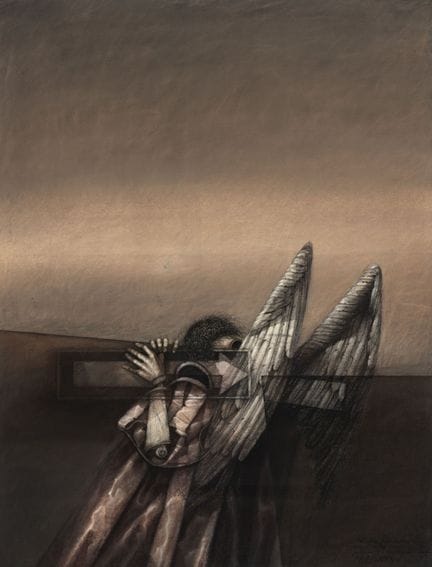 DAVID MANZUR
Colombia, 1929

Estudio para un ángel