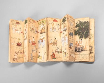 Conjunto de tres libros:
- Manuscrito adivinatorio