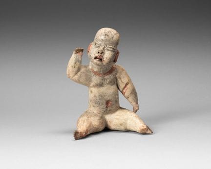 Anthropomorphe Statuette vom Typ „Baby-Face“, die 