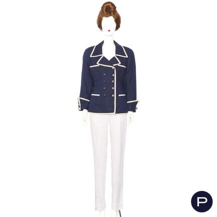 CHANEL X KARL LAGERFELD - CIRCA 1990 - GIACCA
LINO