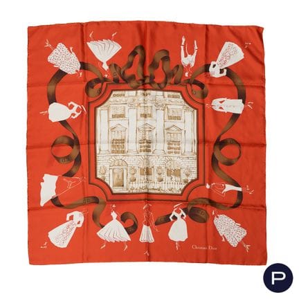 CHRISTIAN DIOR - SCARF
SILK
ORANGE, CHOCOLATE
90 C
