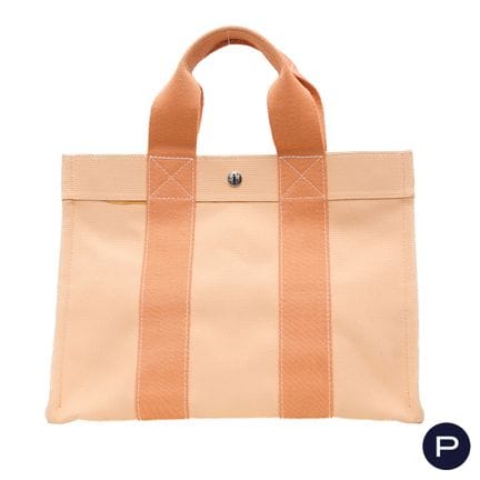 HERMÈS - CABAS
BORA BORA
TOILE
SAUMON
MOTIF SIGNÉ
