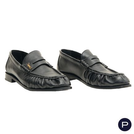 SAINT LAURENT - PAIO DI MOCASSINI
PELLE, METALLO D