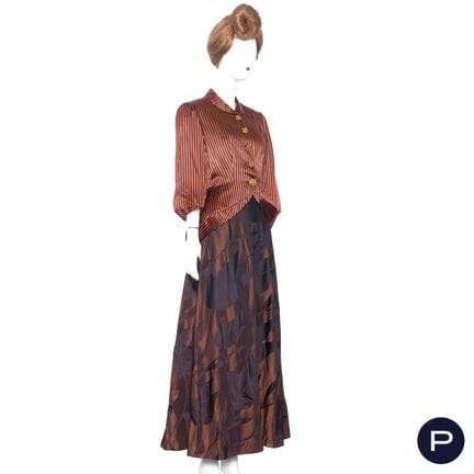 SCHIAPARELLI - AUTUNNO-INVERNO 1947/48 - COMPLETO 