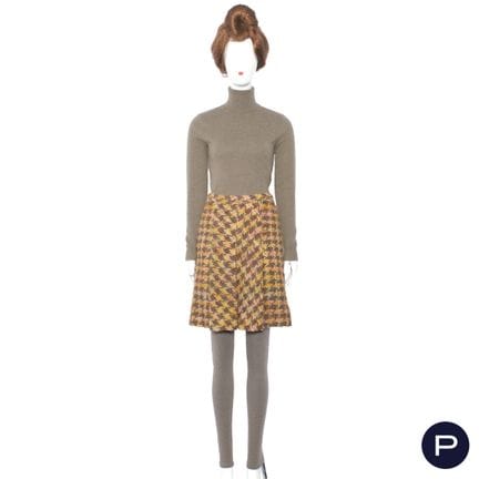 JEAN DESSÈS - 1950/60'S - JUPE
TWEED
ORANGE, ROSE 