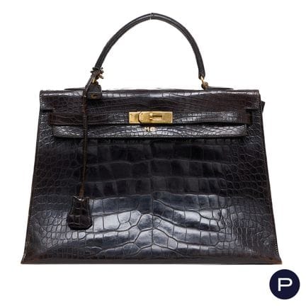 HERMÈS - 1991 - SAC À MAIN
KELLY 35
ALLIGATOR (ALL