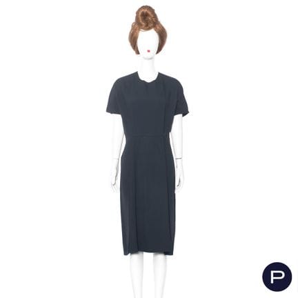 PRADA - ABITO
CRÊPE
NERO
TESSUTO A TINTA UNITA
44 