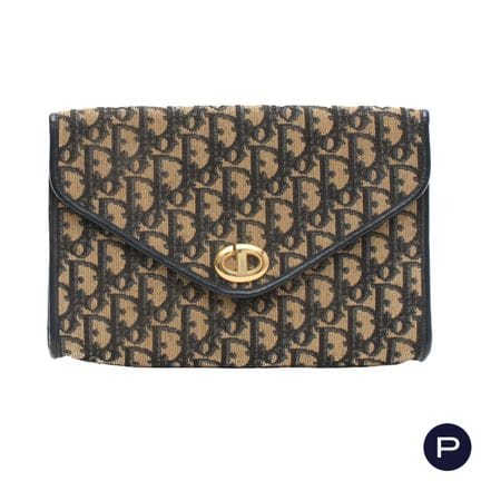 CHRISTIAN DIOR - ANNI '70/'80 - POCHETTE
TESSUTO A