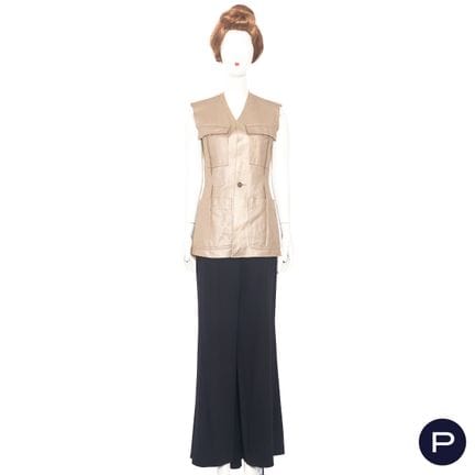 RICK OWENS - PRIMAVERA-ESTATE 2004 - GILET
GABARDI