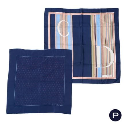 CHRISTIAN DIOR - SCARF
SILK, SILK TWILL
BLUE, BROW