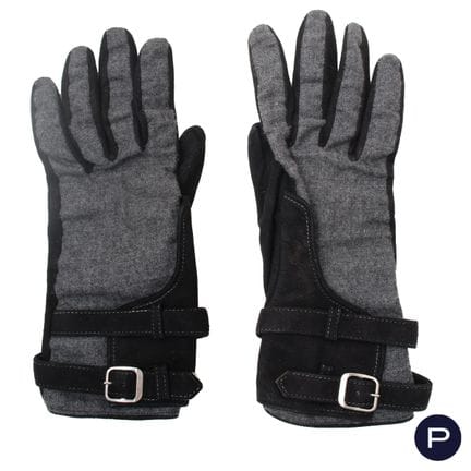 CLAUDE MONTANA - CIRCA 1990  - PAIR OF GLOVES
FELT