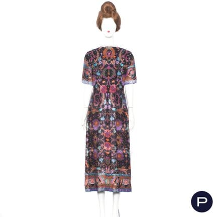 BOUTIQUE LANVIN - ANNI '70 - ABITO
LANA, TESSUTO A