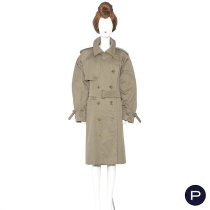 BURBERRY'S - TRENCH-COAT
GABARDINA, COTONE, POLIES