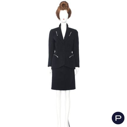 THIERRY MUGLER - CIRCA 1997 - COMPLETO, GIACCA, GO