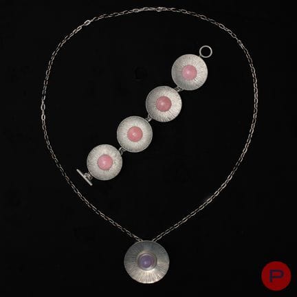 PEWTER X JORGEN JENSEN- BRACELET, SAUTOIR
ÉTAIN, R