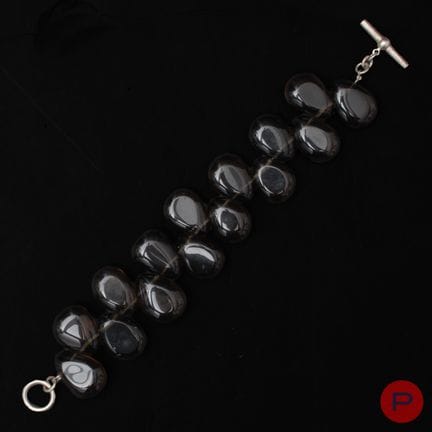 ANONIMO - BRACCIALETTO
ARGENTO, QUARZO FUMÉ
PESO L