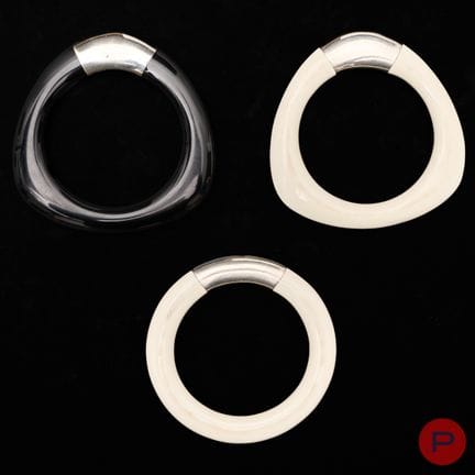 PILAR MORENO- BRACELETS
ARGENT (925/1000), RÉSINE
