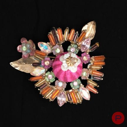 CHRISTIAN LACROIX - CIRCA 2000 - SPILLA
METALLO DO