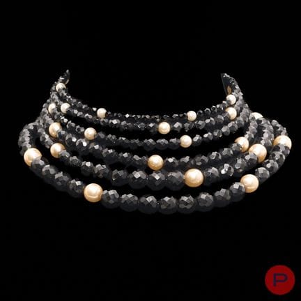ANONIMO - COLLANA
PERLA/E DI VETRO, PERLA/E SINTET